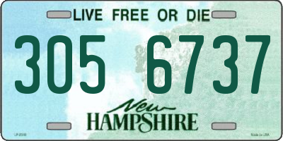 NH license plate 3056737