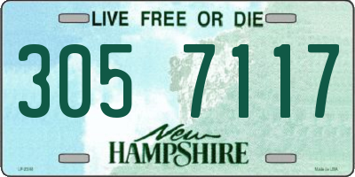 NH license plate 3057117