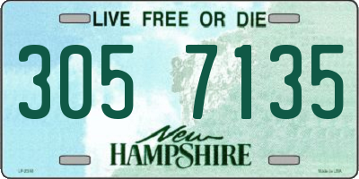 NH license plate 3057135