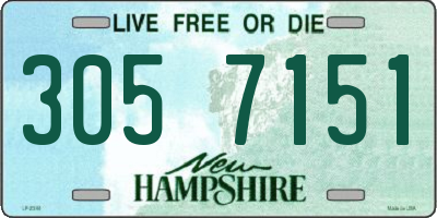 NH license plate 3057151