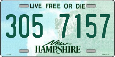 NH license plate 3057157