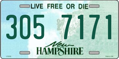 NH license plate 3057171