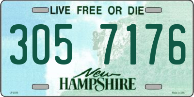 NH license plate 3057176
