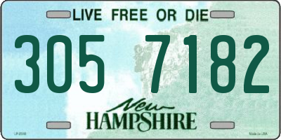 NH license plate 3057182