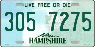 NH license plate 3057275