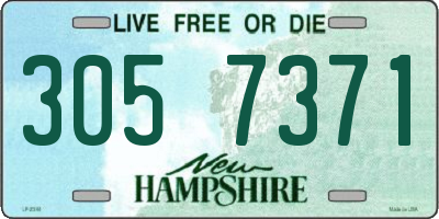 NH license plate 3057371