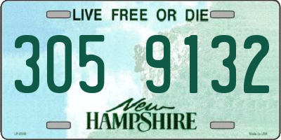 NH license plate 3059132