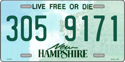 NH license plate 3059171