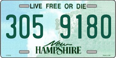 NH license plate 3059180