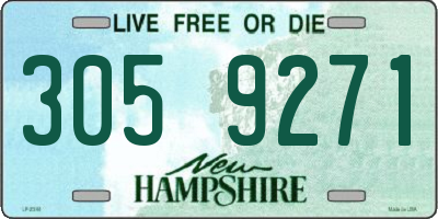NH license plate 3059271