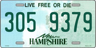NH license plate 3059379