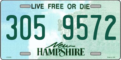 NH license plate 3059572