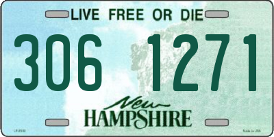 NH license plate 3061271