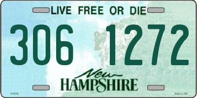 NH license plate 3061272