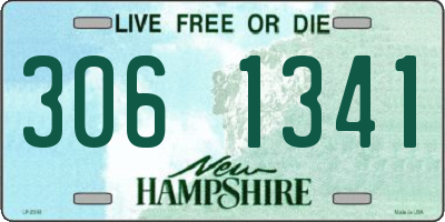 NH license plate 3061341