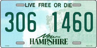 NH license plate 3061460