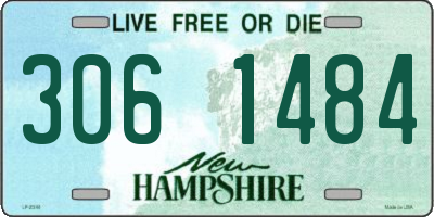 NH license plate 3061484
