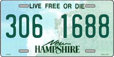 NH license plate 3061688