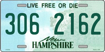 NH license plate 3062162