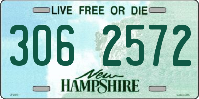 NH license plate 3062572