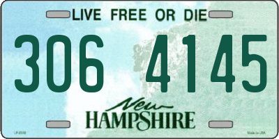 NH license plate 3064145