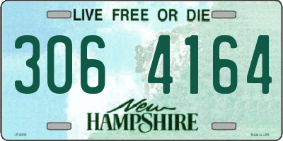 NH license plate 3064164