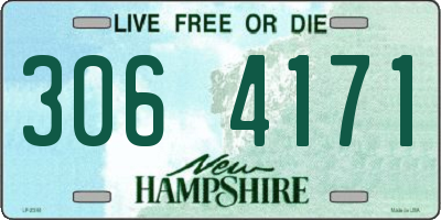 NH license plate 3064171