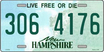 NH license plate 3064176