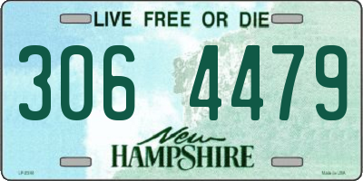 NH license plate 3064479