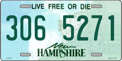NH license plate 3065271