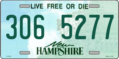 NH license plate 3065277