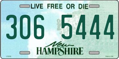 NH license plate 3065444