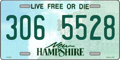 NH license plate 3065528