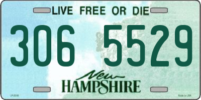 NH license plate 3065529