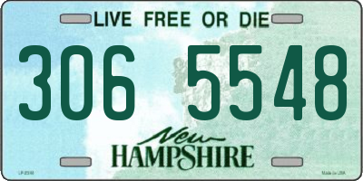 NH license plate 3065548