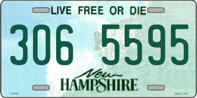 NH license plate 3065595
