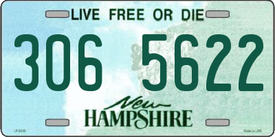 NH license plate 3065622