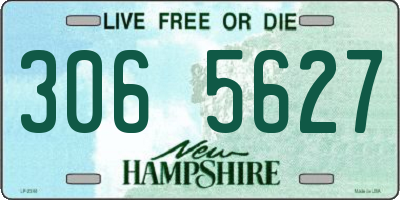 NH license plate 3065627