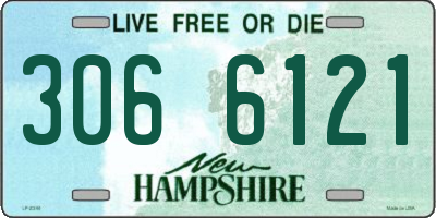 NH license plate 3066121