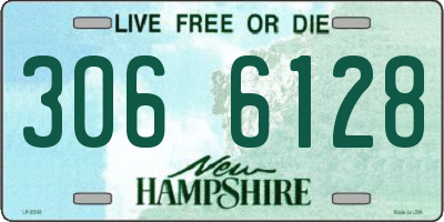 NH license plate 3066128