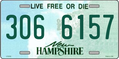NH license plate 3066157