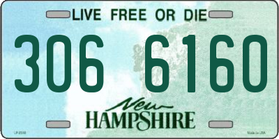 NH license plate 3066160