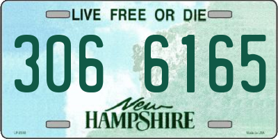 NH license plate 3066165