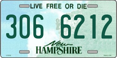 NH license plate 3066212