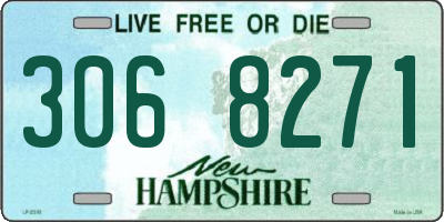 NH license plate 3068271