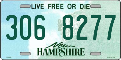 NH license plate 3068277