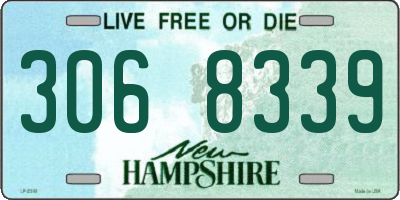 NH license plate 3068339