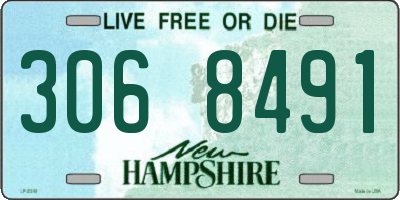 NH license plate 3068491