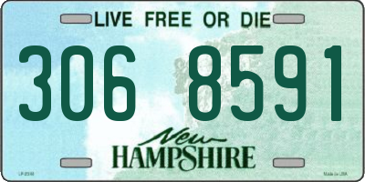NH license plate 3068591