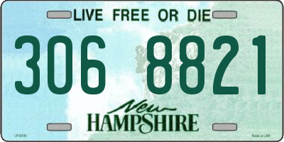 NH license plate 3068821